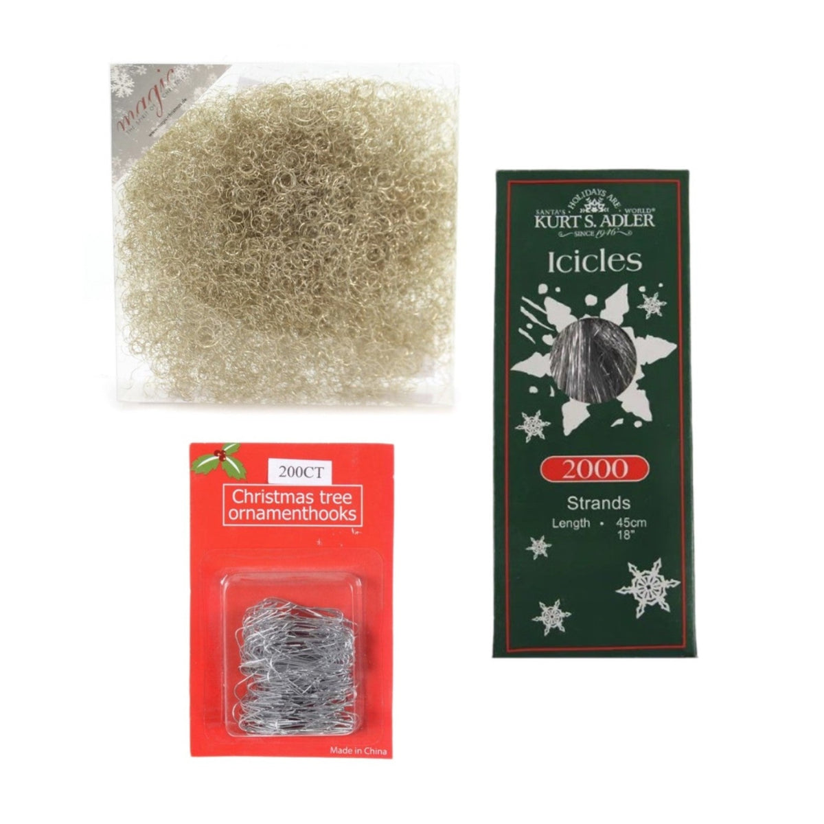 Sumind Angel Hair Christmas Decoration Iridescent Tinsel Angel Hair  Christmas Iridescent Icicle Tinsel Angel Cloud Angel Hair for Christmas  Tree Home