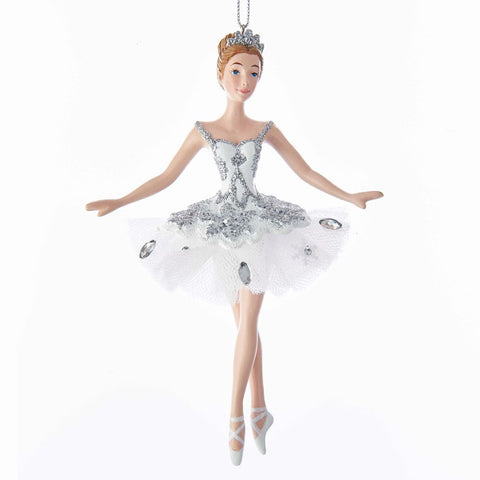 Ballerina Snow Queen Ornament