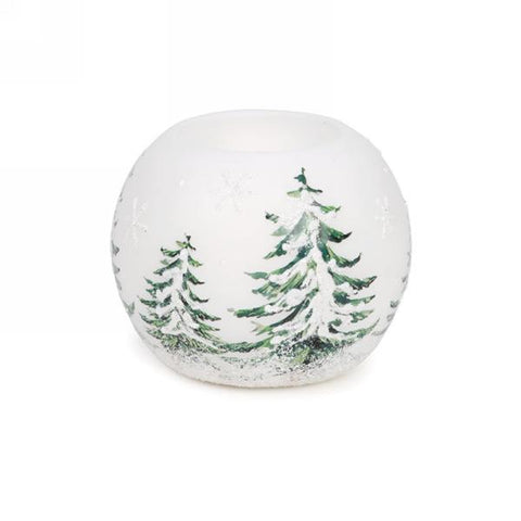 Trees Tealight Candle Holder - SMALL