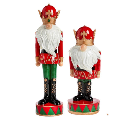 Assorted Gnome Nutcracker Figurine, INDIVIDUALLY SOLD