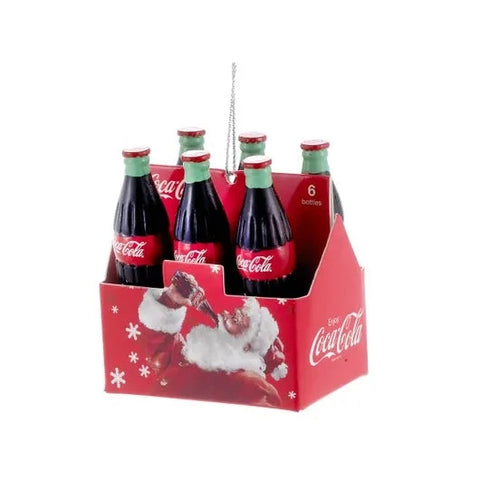 Coca Cola 6 Pack Bottle Ornament