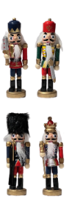 Assorted 4.5" Nutcracker, INDIVIDUALLY SOLD