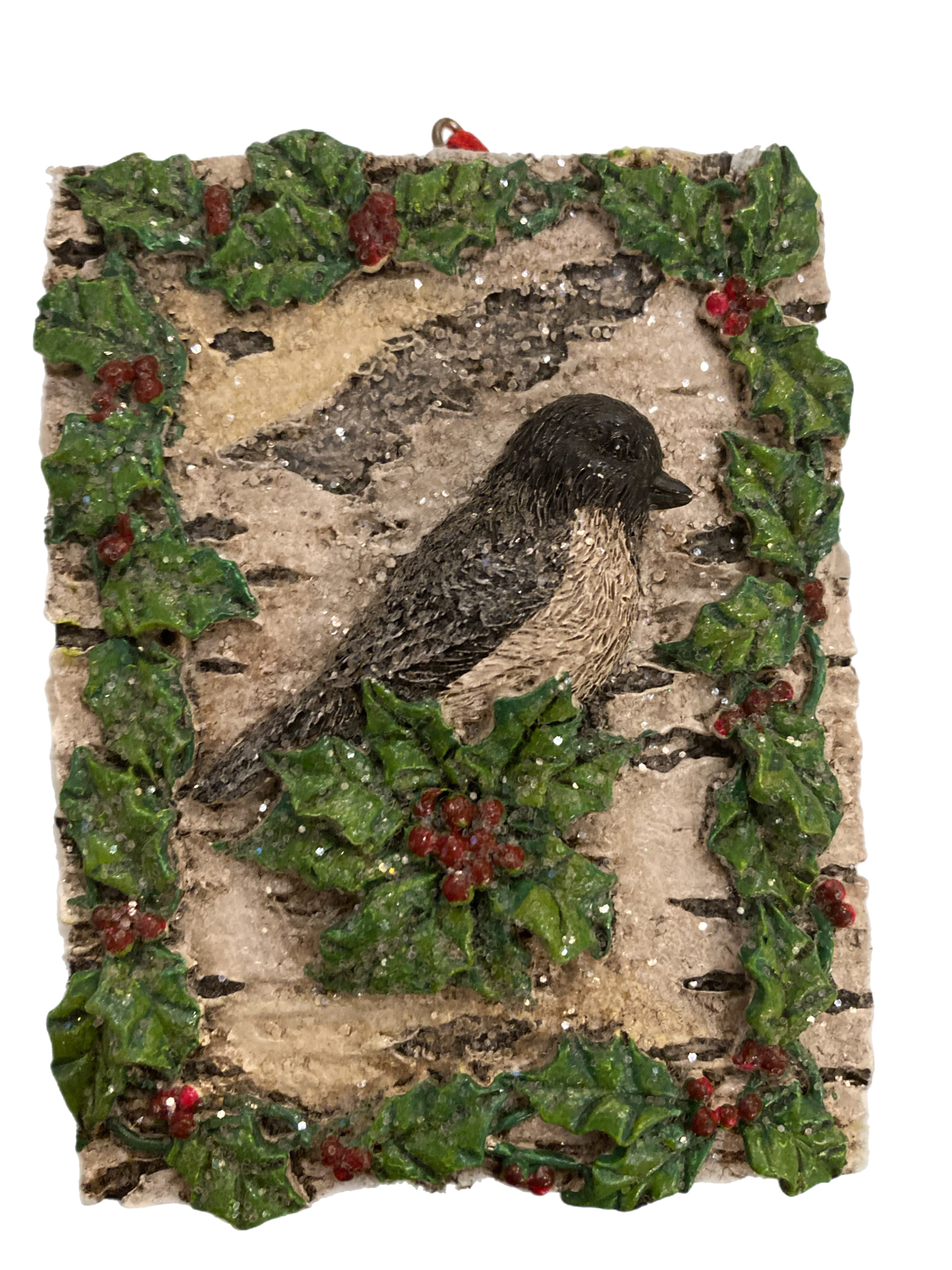 Chickadee Plaque Ornament