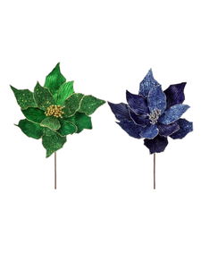 Assorted  Poinsettia Stem, INDIVIDUALLY SOLD