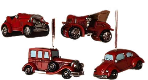 Assorted Vintage Car Ornament, INDIVIDUALLY SOLD