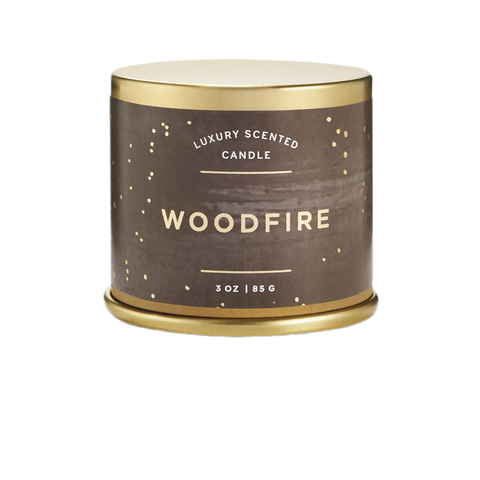 ILLUME Candle Demi Tin: Woodfire