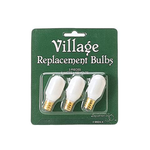 Village Accessory: Replacement 120 Volt Light Bulbs