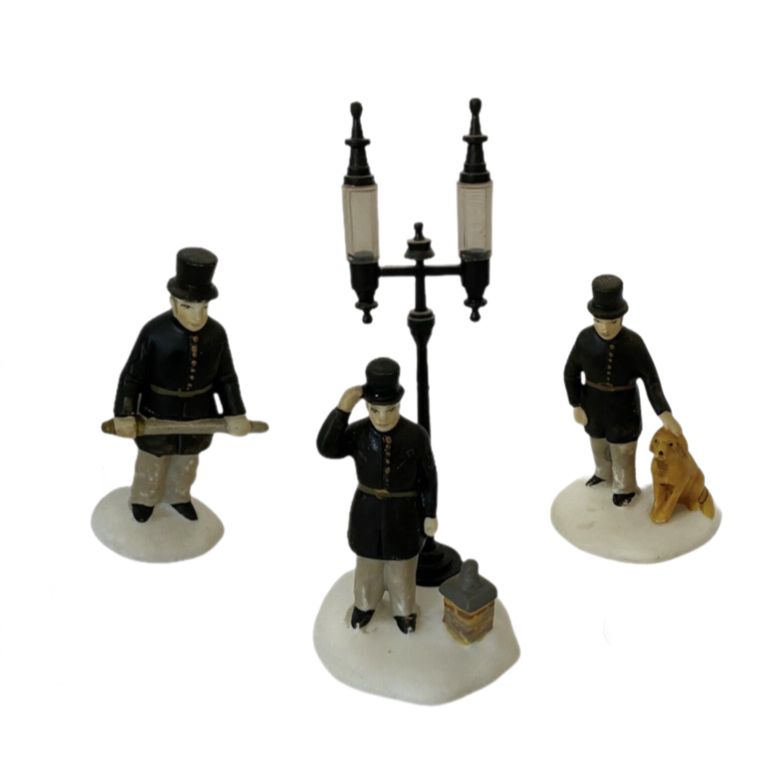 Dickens Village Previously Owned Collections: Constables, Set Of 3