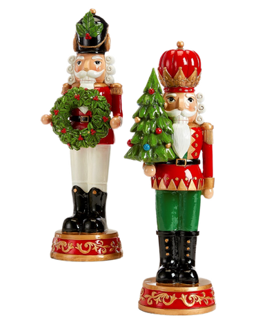 Assorted LED Nutcracker Figurine, INDIVIDUALLY SOLD