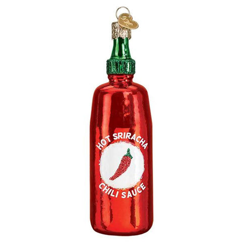 Sriracha Bottle Ornament
