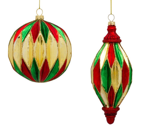 Assorted Traditional Ball And Teardrop, INDIVIDUALLY SOLD