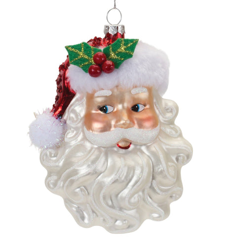 Vintage Santa Face Ornament