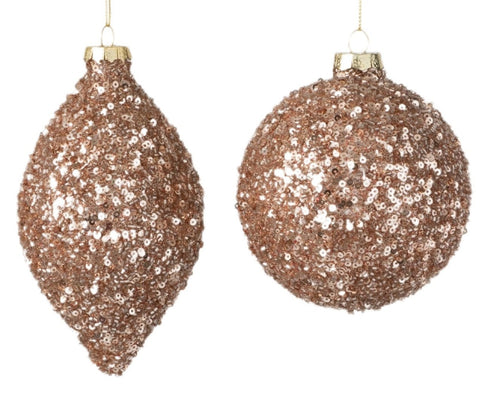 Assorted Gold Glitter Ball, INDIVIDUALLY SOLD