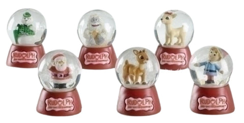 Assorted Mini Rudolph And Friends Snowglobe, INDIVIDUALLY SOLD