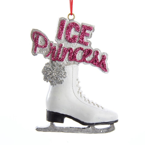 Ice Princess Skate Ornament