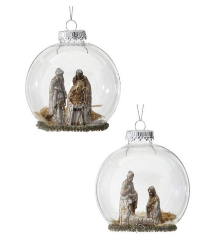 Assorted Nativity Scene Ornament, INDIVIDUALLY SOLD