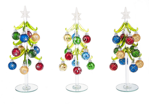 Assorted Large Tree With Balls Figurine, INDIVIDUALLY SOLD