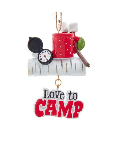 Love To Camp Ornament