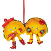 Taco Couple Ornament