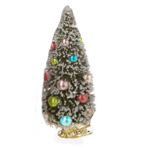 Clip On Bottle Brush Tree Ornament