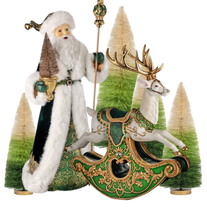 Green Elegance Figurines &amp; Tabletop Decor