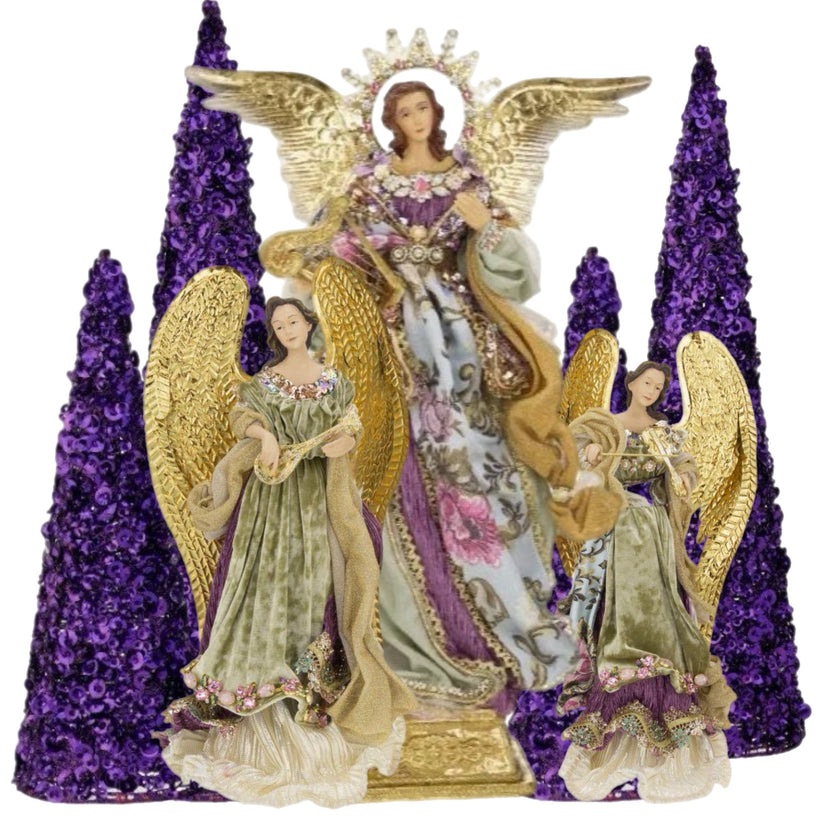 Purple Elegance Figurines &amp; Tabletop Decor