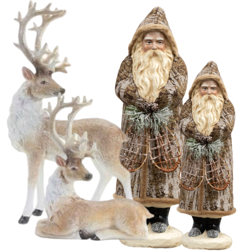 Country Christmas Figurines &amp; Tabletop Decor