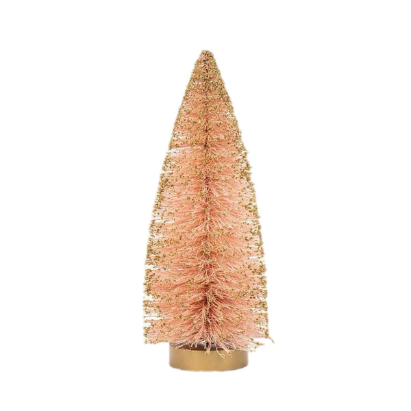 Assorted Pink Bottlebrush Tree Figurine, INDIVIDUALLY SOLD