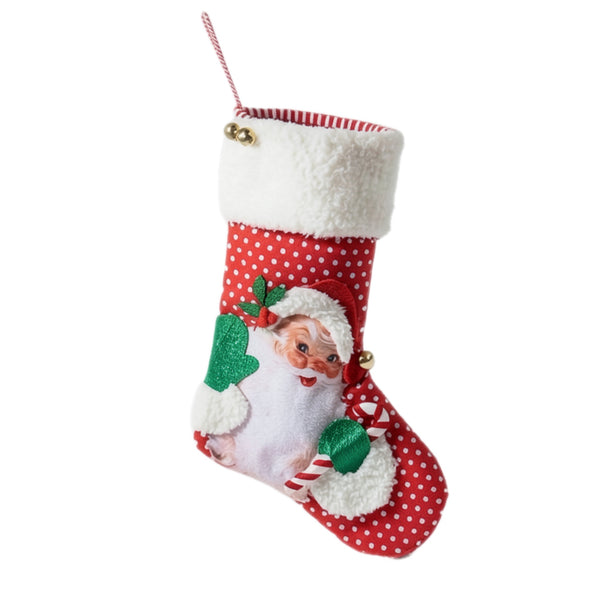 Assorted 19" Santa & Snowman Stocking, INDIVIDUALLY SOLD