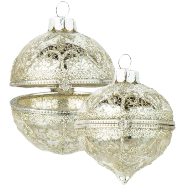 Assorted Silver Beaded Kismet Ball, INDIVIDUALLY SOLD