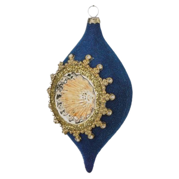 Assorted Blue & Gold Reflector Ball, INDIVIDUALLY SOLD