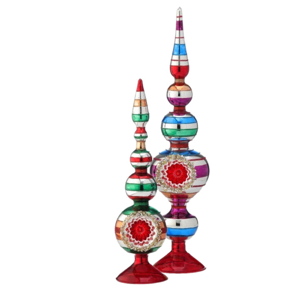 Assorted Reflector Finial Figurine, INDIVIDUALLY SOLD