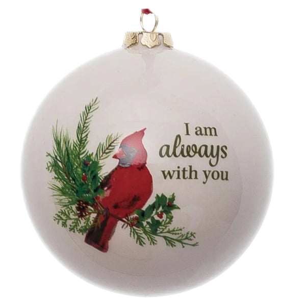 Assorted Cardinal Memorial Ball, INDIVIDUALLY SOLD