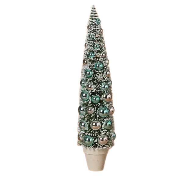 Assorted Pastel Bottlebrush Tree Figurine, INDIVIDUALLY SOLD