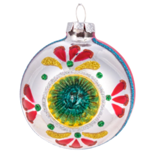 Assorted Mini Flower Reflector Ball, INDIVIDUALLY SOLD