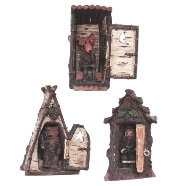 Assorted Outhouse Ornament, INDIVIDUALLY SOLD