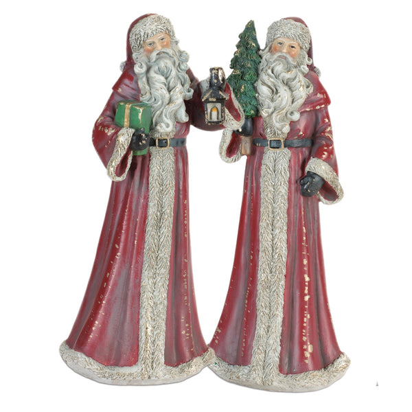 Assorted Tall Santa Figurine, INDIVIDUALLY SOLD