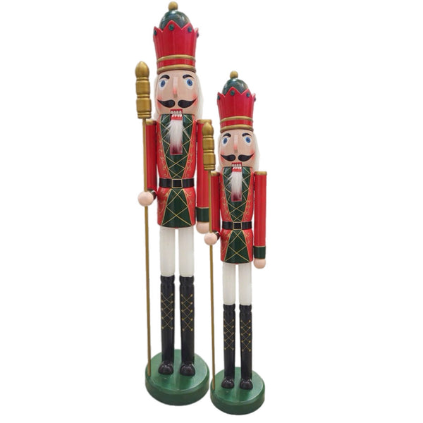 Assorted Nutcracker With Staff, INDIVIDUALLY SOLD