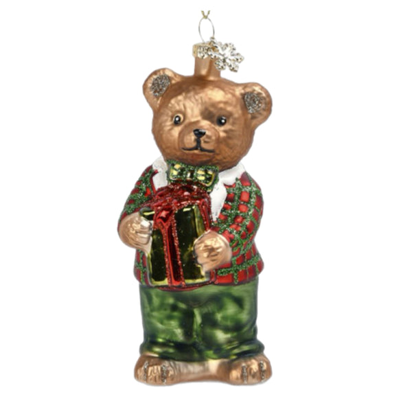 Assorted Teddy Bear Ornament, INDIVIDUALLY SOLD