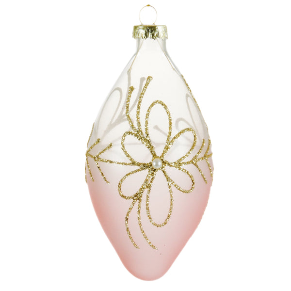 Assorted Pink With Gold Flower Ball, INDIVIDUALLY SOLD