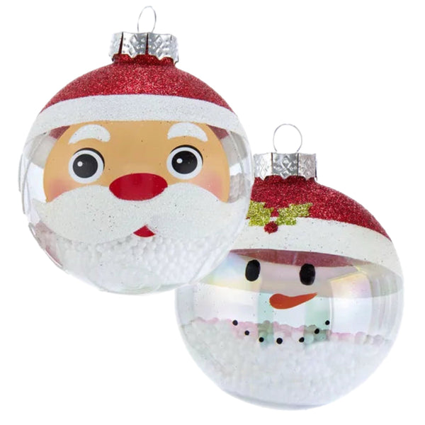 Assorted Christmas Character Ball, INDIVIDUALLY SOLD