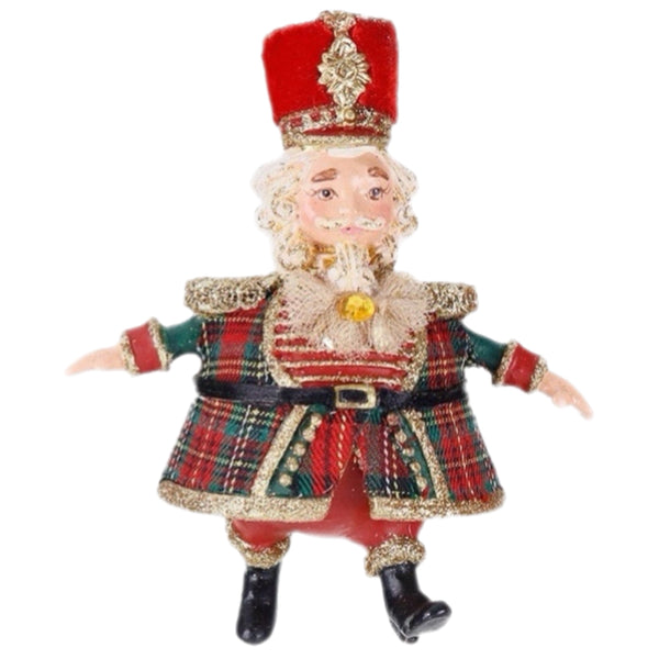 Assorted Chubby Nutcracker Ornament, INDIVIDUALLY SOLD