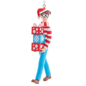 Waldo With Gifts Ornament