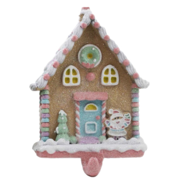 Assorted Gingerbread House Stocking Holder, INDIVIDUALLY SOLD