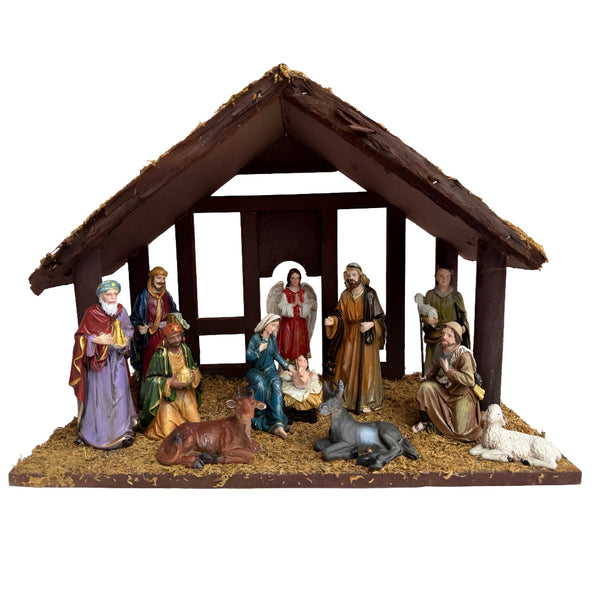Nativity Scene, Set Of 11