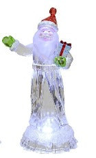 Santa LED Shimmer Figurine