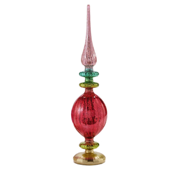 Assorted Multicoloured Tabletop Finial Figurine, INDIVIDUALLY SOLD