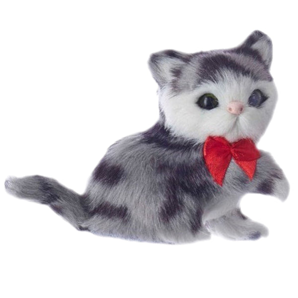Assorted Furry Cat Ornament, INDIVIDUALY SOLD