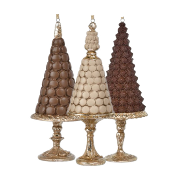 Assorted Chocolate Dessert Tower Ornament, INDIVIDUALLY SOLD