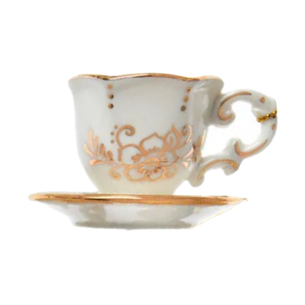 Assorted Teacup Ornament, INDIVIDUALLY SOLD
